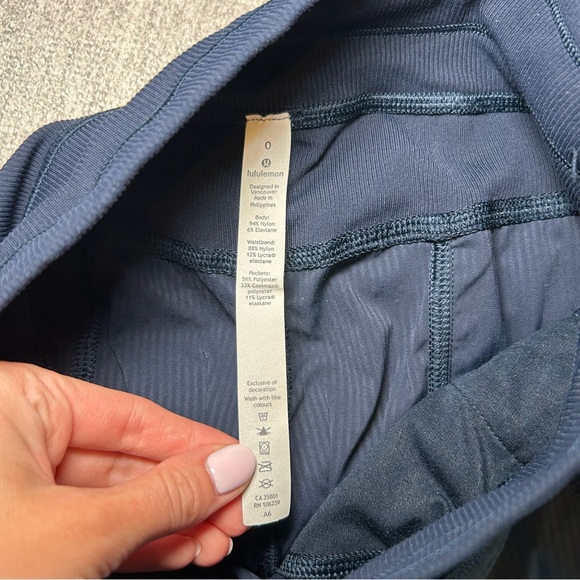 Lululemon Dance Studio Pant III *Unlined True Navy Size 0 - Picture 11 of 14